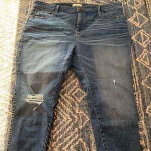 Madewell skinny high rise jean